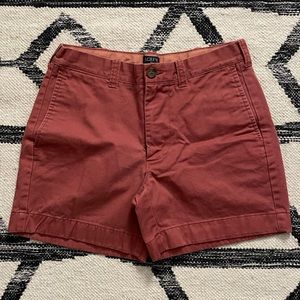 J. Crew Short *5” - 28W, Red